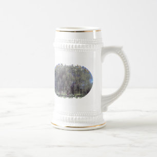 gestörter Grenzstein Bierglas