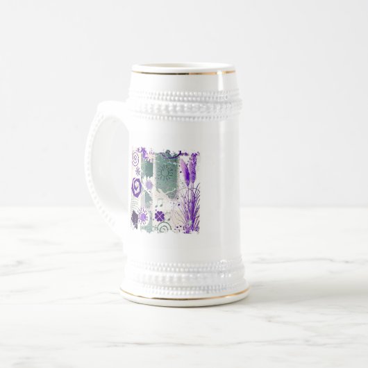 gestörter Grenzstein Bierglas (Vorderseite Links)