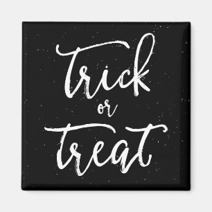 gestörter Trick oder TreatHalloween Magnet
