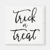 gestörter Trick oder TreatHalloween Magnet (Vorne)