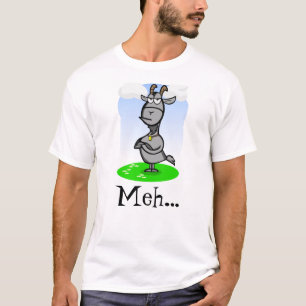 Gestörtes altes Ziege meh T-Shirt