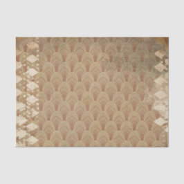 gestörtes Art Deco Seidenpapier