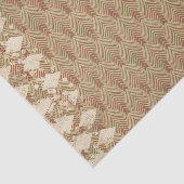 gestörtes Art Deco Seidenpapier (Ausschnitt)