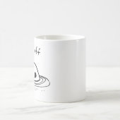 gestörtes Baby-Siegel Kaffeetasse (Mittel)