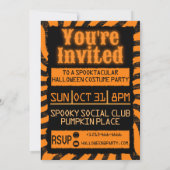 gestörtes Halloween Einladung (Rückseite)