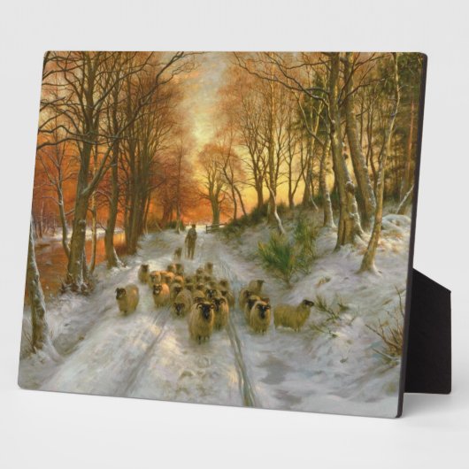 gestrahlt mit Abend-Stunden-Punkten Fotoplatte (Seite)