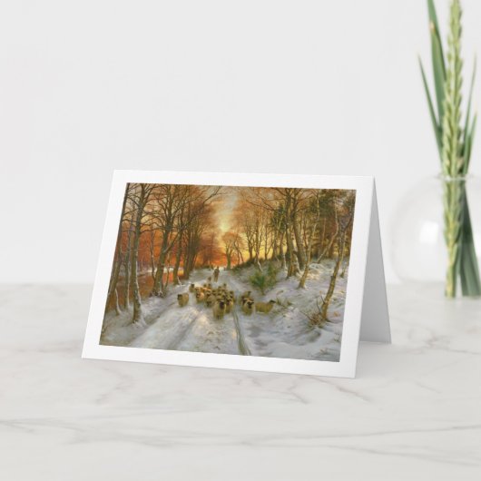 gestrahlt mit Abend-Stunden-Punkten Karte (Vorderseite)