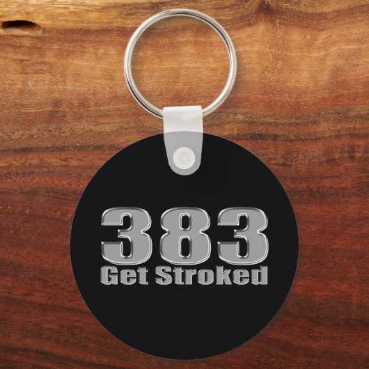 gestreichelt werden 383 Stroker Schlüsselanhänger (Vorderseite)