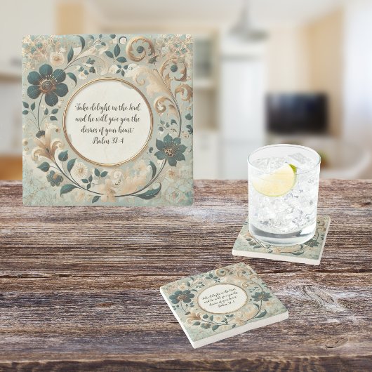 Gestreifbare Verse für den grünen Rahmen Steinuntersetzer