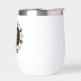 Gestreifbarer Hundeportrait