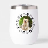 Gestreifbarer Hundeportrait (Vorderseite)