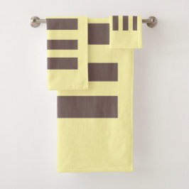 gestreift badhandtuch set