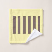 gestreift badhandtuch set (Waschlappen)