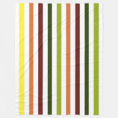 gestreift fleecedecke (Vorderseite)