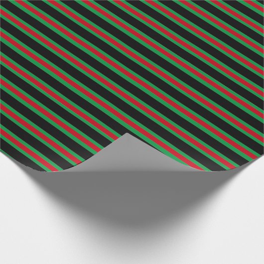 gestreift geschenkpapier (Ecke)