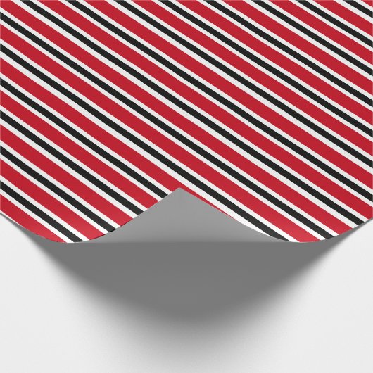 gestreift geschenkpapier (Ecke)