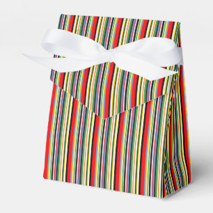 Gestreift Geschenkschachtel