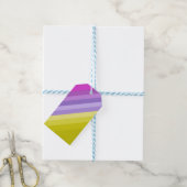 gestreift, hell geschenkanhänger (Mit Garn)
