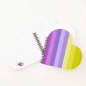 gestreift, hell notizblock (Innenseite)