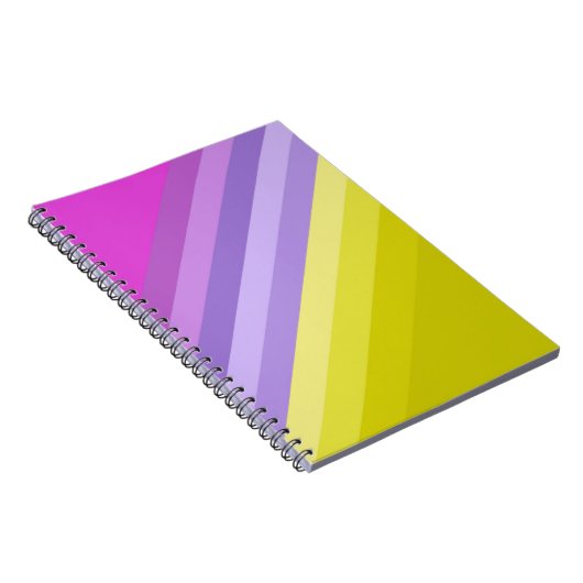 gestreift, hell notizblock (Rechte Seite)