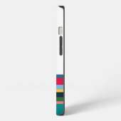 Gestreift  iPhone hülle (Linke Seite)