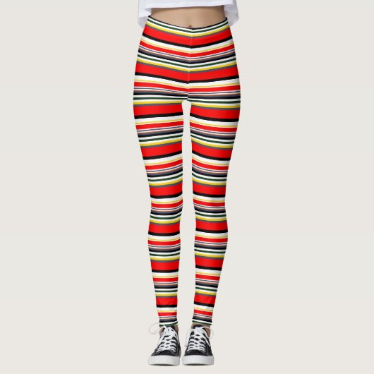 gestreift leggings (Vorderseite)