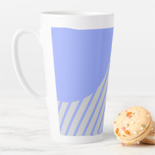 gestreift milchtasse