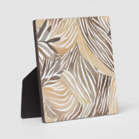 Gestreift Modern Neutral Beige Einfach