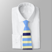 GESTREIFT NAVYBLAU UND HIMMELBLAU KRAWATTE (Gebunden)