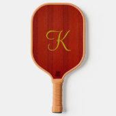 "Gestreift" Pickleball Schläger (Rückseite)