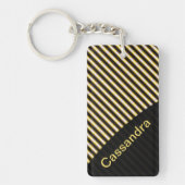 gestreift schlüsselanhänger (Vorderseite)