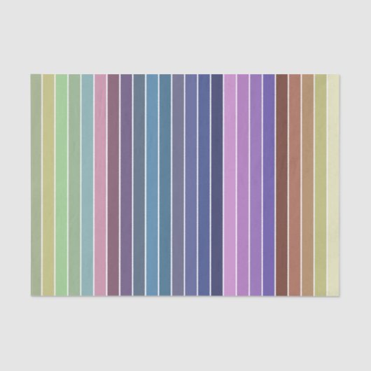 gestreift seidenpapier (Vorderseite)