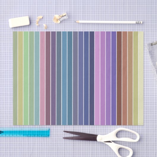 gestreift seidenpapier (Handwerk)