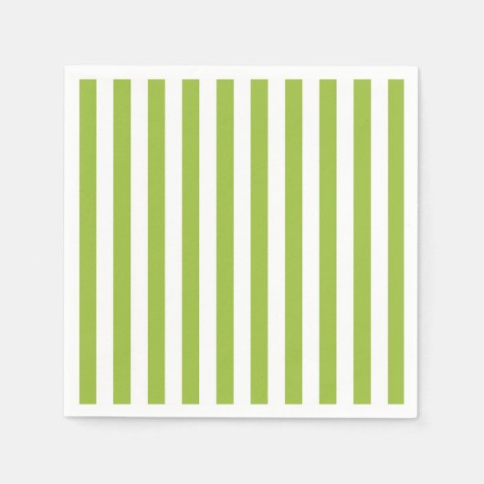 Gestreift Serviette (Vorderseite)