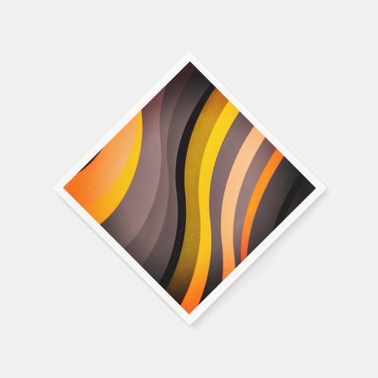 gestreift serviette (Ecke)