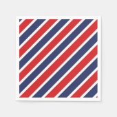 Gestreift Serviette (Vorderseite)