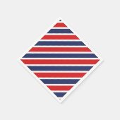 Gestreift Serviette (Ecke)