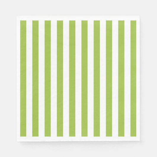 Gestreift Serviette (Vorderseite)