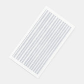 Gestreift  serviette (Ecke)