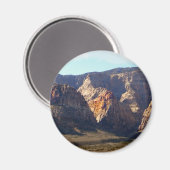 Gestreifte Berge Magnet (Vorderseite/Rückseite)