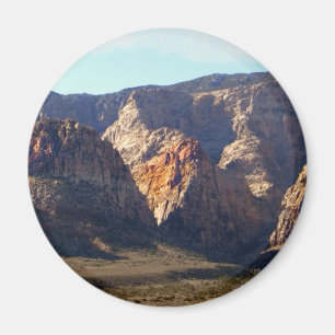 Gestreifte Berge Magnet