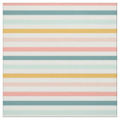 Gestreifte Boho-Rainbow-Pastelle Stoff (Muster)