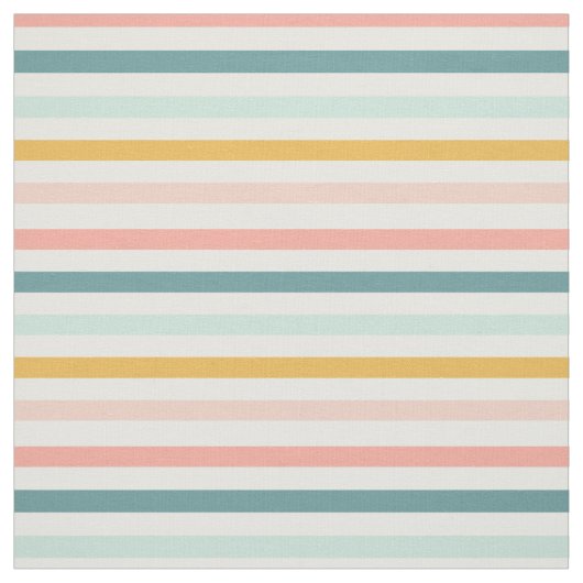 Gestreifte Boho-Rainbow-Pastelle Stoff (Muster)