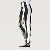 Gestreifte Elf-Leggings Leggings (Links)