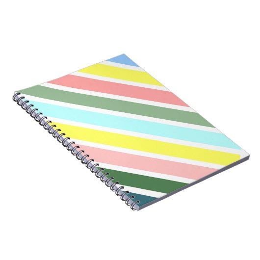 Gestreifte Farben der Bermuda Notizblock (Rechte Seite)