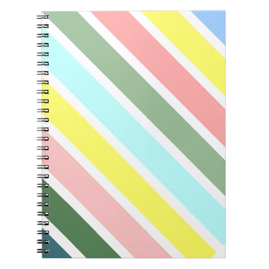 Gestreifte Farben der Bermuda Notizblock (Vorderseite)