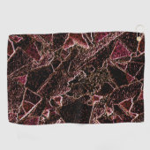 Gestreifte Gesteinsstruktur Golfhandtuch (Horizontal)