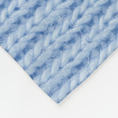 Gestreifte Gewebetextur, echtes Tuch. Fleecedecke (Ecke)