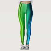 Gestreifte Gradient-Leggings Leggings (Vorderseite)