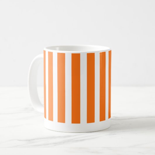 :   gestreifte helle Orange, Kürbis, Tasse (Vorderseite Links)